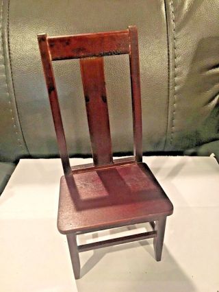 1/6 - Scale - Custom - Wood High Back Chair.
