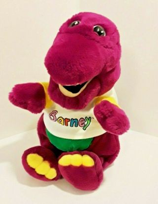 13 Inch Barney Plush Stuffed Toy Purple Dinosaur