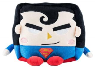 Official Kawaii Cubes Dc Comics Series1 Superman 4 " Plush W Tags Stuffed Toy