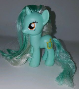 My Little Pony G4 (lyra Heartstrings) Brushable Hair Singles 3 " Unicorn