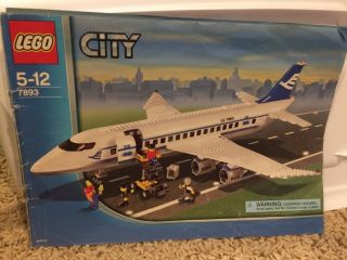 Lego City Arplane 7893 Age 5 - 12,  Some Small Missing Parts