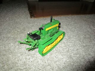 John Deere Farm Toy 430 Crawler Bulldozer Metal Tracks Displayed Only 2