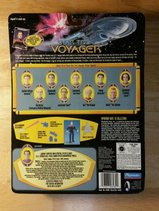 Star Trek Voyager Commander Chakotay Playmates Action Figure 1995 2