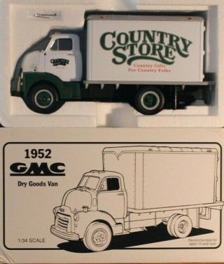 1952 Gmc Dry Goods Van - 1992 First Gear 1:34 Scale Country Store 10 - 1233