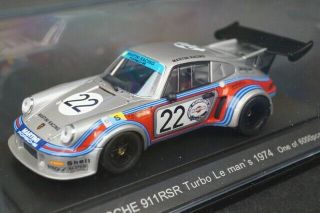 1:43 Ebbro 43536 Porsche 911 Rsr Turbo 22 Le Mans 1974 22