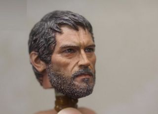 1/6 Joel male European head The Last of Us for hot toys phicen SHIP FROM US 7