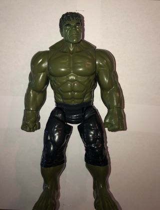 Marvel Avengers Titan Hero Series Hulk,  12 Inch Action Figure,  The Hulk