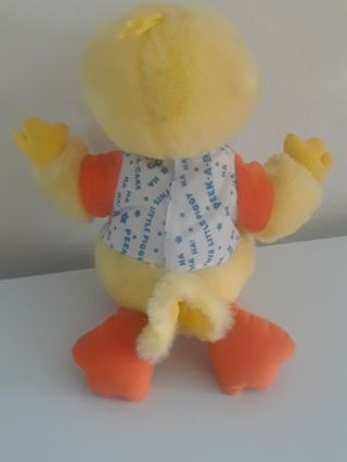 Sesame Street Big Bird Talking Peek a Boo Tyco Plush Playtime Vintage Tyco 16 