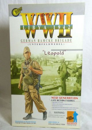 Dragon Ww2 1:6 Figure Libya 1942 German Ramcke Brigade U/sergeant Leopold -