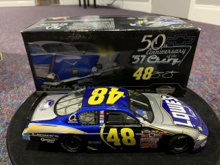 2007 Jimmie Johnson Lowe’s ’57 Chevy Diecast 50th Anniversary Of ‘57 Chevy