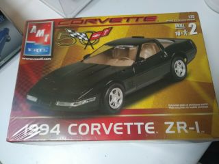 Ertl Amt 1:25 94 Chevy Corvette Zr - 1 Hard To Find Plastic Kit