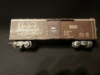 Postwar Marx O Scale York Haven And Hartford 3200 Box Car Very Good