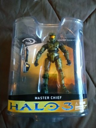 Mcfarlane Toys Halo 3 Series 1 Green Master Chief 5in.  Action Figure 2008