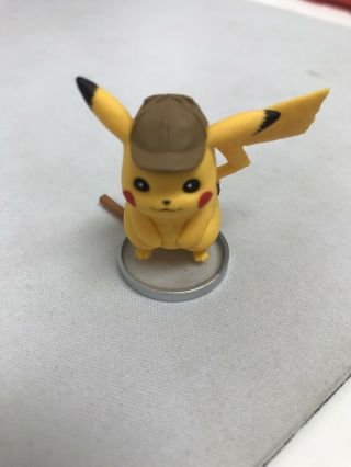 Pokemon Officially Licensed Nintendo Collectible 1.  5 " Detective Pikachu Figure