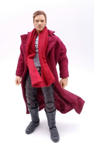Red Coat With Scarf For Marvel Legends Star Lord (no Figure)