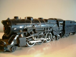 Lionel 2035 Steam Locomotive 2 - 6 - 4 With Tender For Repair