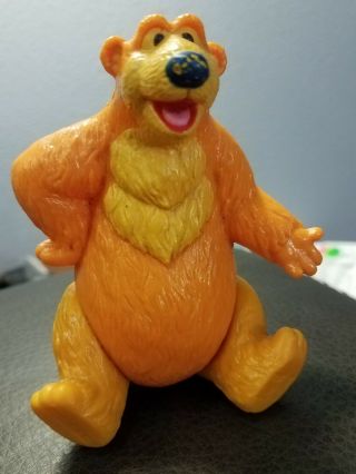 Bear In The Big Blue House 4.  5 " Poseable Jim Henson Cake Topper Plastic Toy