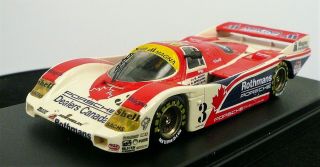 Starter 1:43 Scale Pro - Built Resin Rothman Porsche 962 Le Mans - Rp - Mm