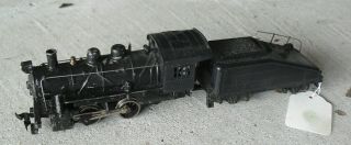 Vintage Ho Scale Diecast Mantua Steam Locomotive And Tender