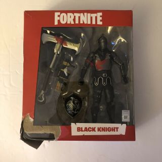 Mcfarlane Toys Action Figure - Fortnite S1 - Black Knight 7 Inch - Nib