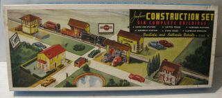 Jayline 100 Construction Set Mib 1/4” Scale Great For S/o Scale Train Layouts