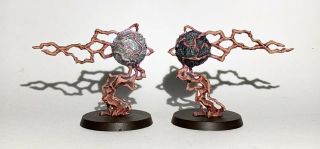 Warhammer Soul Wars Malign Sorcery Geminids Of Uhl - Gysh Painted Predatory Spell