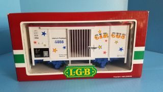 Toy Lehmann Gross Bahn Lgb G Scale Circus Train Animal Car 4036 Box