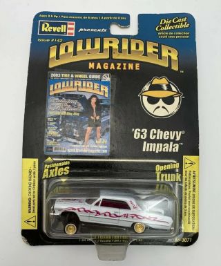 Vintage Revell Lowriders Diecast ‘63 Chevy Impala Opening Trunk It/171
