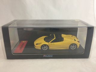 1/43 Fujimi Ferrari 458 Spider,  Yellow,  Fjm124321
