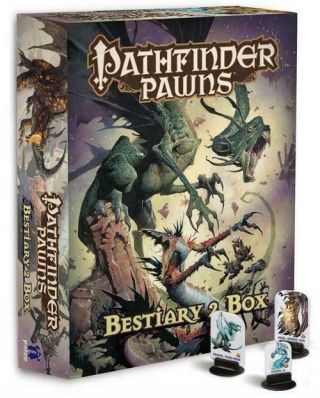 Paizo Pathfinder Bestiary 2 Box Box Nm