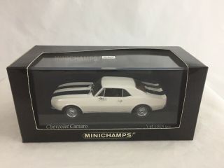 1/43 Minichamps 1967 Chevrolet Camaro,  White,  400 142720,  1/1,  824 Pc.
