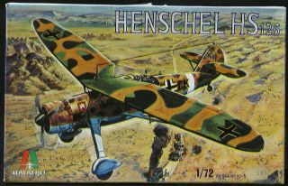 1/72 Italaerei Models Henschel Hs - 126 German Observation Plane