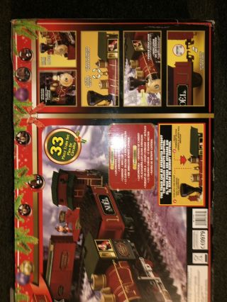 Noel North Pole Express Christmas Train Set With Wireless Remote - Great 6