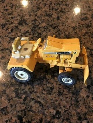 1/16 Ertl Allis Chalmers B - 112 Lawn Tractor With Blade.  For Restoration