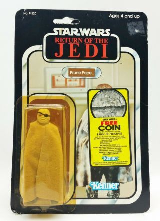 1983 Kenner Star Wars Return Of The Jedi Prune Face Action Figure No.  71320 Nrfp