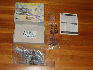 2009 Revell P - 38j Lightning Plane Model Kit 85 - 5479 1:48 Scale Complete