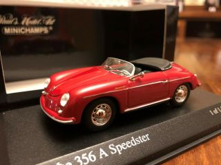 1/43 Minichamps Porsche 356 A Speedster - 1956 - Red