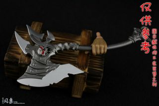 1:6 Scale Undead God Of War Cold Weapon Ax&axe Model For 12 " Male & Female Body