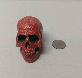 Custom 1/4 Scale Predator Bloody Human Trophy Skull For 18 " Neca Figure