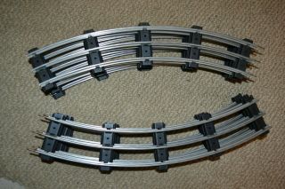 8 Mth Lionel Corporation 042 Standard Gauge Tubular Track Std - 42 Curve 11 - 99093