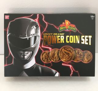 Power Rangers Legacy Die - Cast Power Coin Set Mighty Morphin Nib