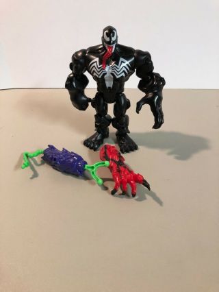 Marvel Hero Mashers Venom Action Figure Carnage Arm And Blaster