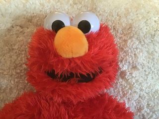 2014 Talking Singing Play All Day Elmo 22 " Sesame Street Plush Toy