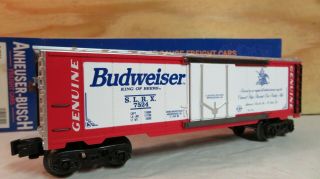 K - Line Train Anheuser Busch Bud Budweiser Beer Railroad Reefer Car W/box 7524