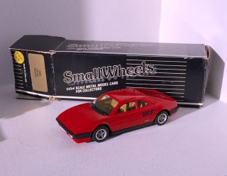 Small Wheels Western Models Sw6 Ferrari Mondial - Red 1:43 With Box