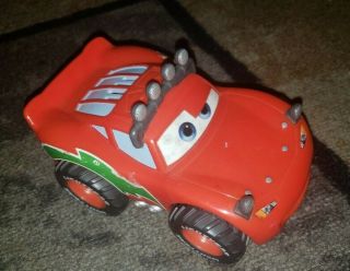 Disney Pixar Cars Shake N Go Lightning Mcqueen Fisher Price Mattel 2009 Sounds
