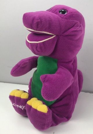 Fisher Price Barney Dinosaur Magical Friend 15” Plush Toy Vtg 2001 No Light Sing