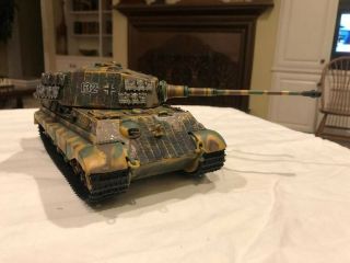 TIGER II (PANZER) TANK.  Extreme Authentic detail.  Very Cool 8