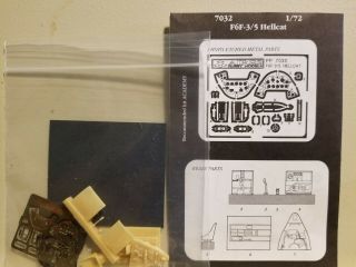 Aires 1/72 F6f - 3/5 Hellcat Cockpit Set For Academy