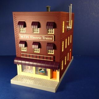 Mth Railking O Scale M.  T.  H.  Train Store 3 - Story City Factory 30 - 90049 W/ Box